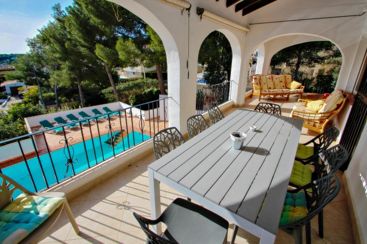 Dos Chicas - Sea View Villa With Private Pool In Moraira Teulada Zewnętrze zdjęcie
