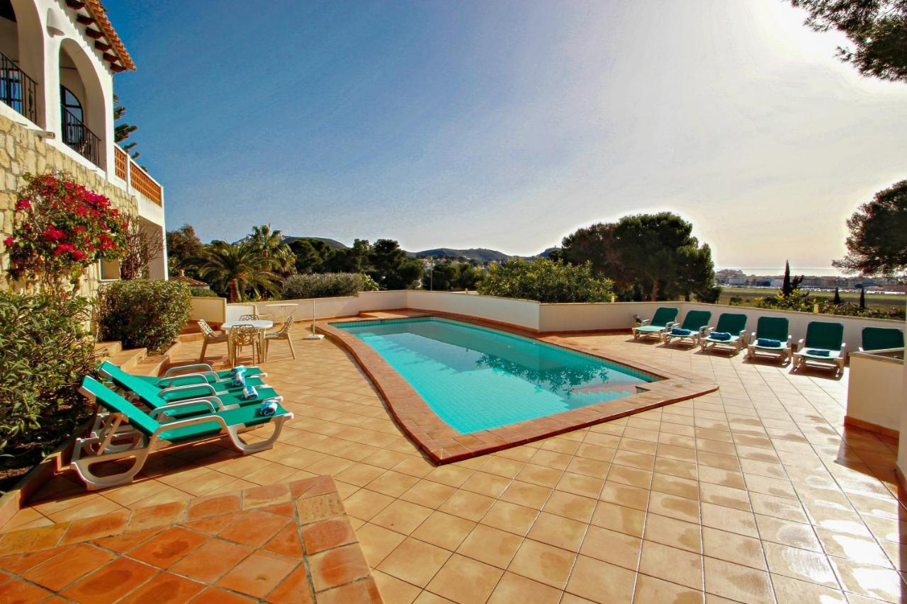 Dos Chicas - Sea View Villa With Private Pool In Moraira Teulada Zewnętrze zdjęcie