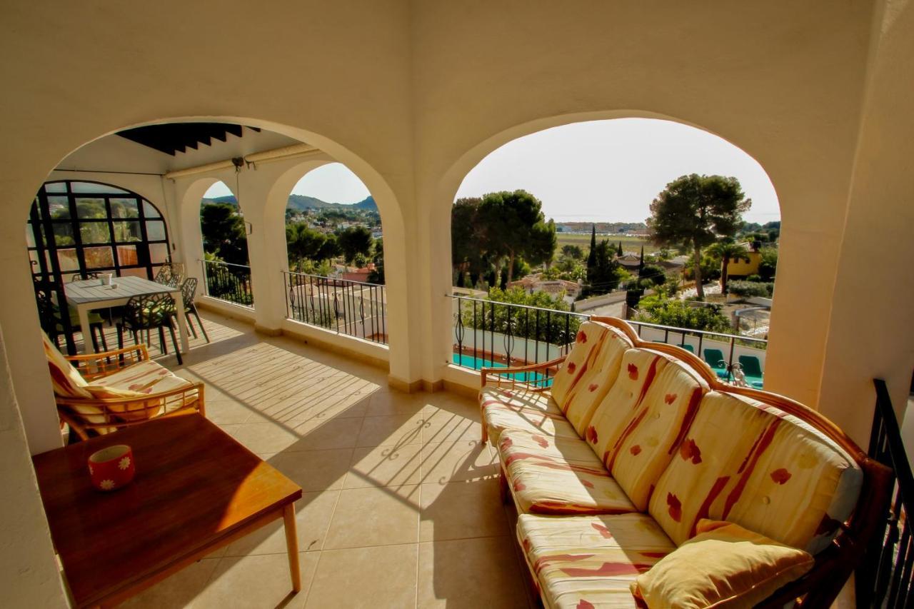 Dos Chicas - Sea View Villa With Private Pool In Moraira Teulada Zewnętrze zdjęcie